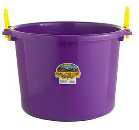 Behlen PSB70PURPLE Muck Tub - 70 Quart - Purple - Each