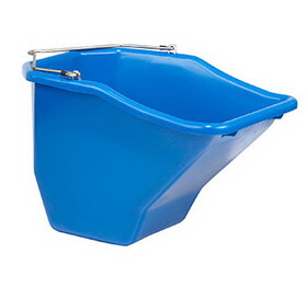 Behlen BB20BLUE Plastic Better Bucket - 20 Quart - Blue - Each
