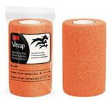 Behlen 1410BO 3M™ Vetrap™ Bandaging Tape - Bright Orange - 4In X 5Yd - Each
