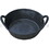 Behlen DF3D Rubber Pan With Handles - Black - 3 Gallon - Each, Price/Each