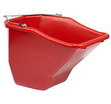 Behlen BB20RED Plastic Better Bucket - 20 Quart - Red - Each