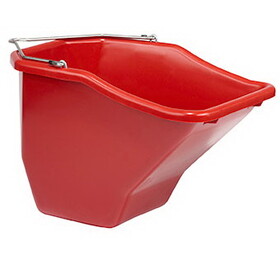 Behlen BB20RED Plastic Better Bucket - 20 Quart - Red - Each
