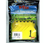 Ytex 7912001 All American 4 Star Two Piece Cow & Calf Ear Tags Yellow Large #1-25