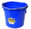 Behlen P20FBBLUE Flat Back Plastic Bucket - Blue -20 Quart - Each, Price/Each