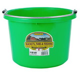 Behlen P8LIMEGREEN Plastic Bucket - 8 Quart - Lime Green - Each