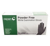 Behlen 19156853 Powder Free Nitrile Exam Glove Black Xl 100 Count Box