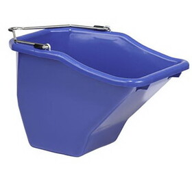 Behlen BB10BLUE Plastic Better Bucket - Blue - 10 Quart - Each