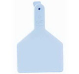 Behlen 700 2500-231 One-Piece Cow Ear Tags Blank Blue 100 Count