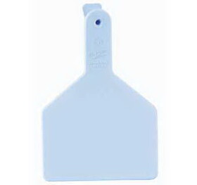 Behlen 700 2500-231 One-Piece Cow Ear Tags Blank Blue 100 Count