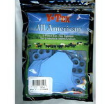 Ytex 7909000 All American 4 Star Two Piece Cow & Calf Ear Tags Blue Large Blank 25 Count
