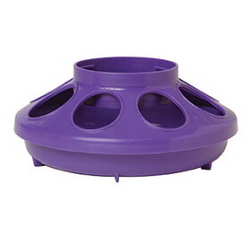 Behlen 806PURPLE Plastic Feeder Base - Quart - Purple - Each