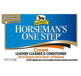 Behlen 428320 Horsemans One Step Cream Leather Cleaner And Conditioner - 15Oz - Each