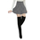 TopTie Black Plaid Schoolgirl Skater Skirt XS
