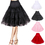 TOPTIE Women's Petticoat Vintage Swing Dress Crinoline Underskirt Tutu Skirt
