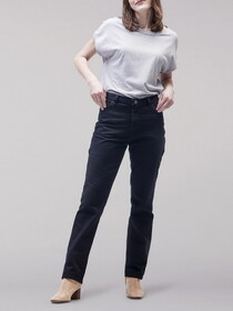 Lee 103051814 Relaxed Fit All Cotton Straight Leg Jean - Pure Black