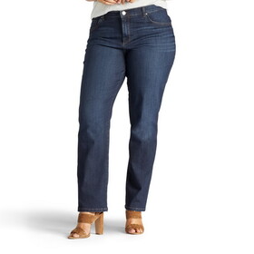 Lee 103080589 Plus Relaxed Fit Straight Leg Jean - Mid Rise - Verona