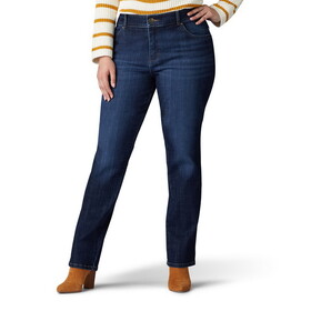 Lee 103083239 Plus Relaxed Fit Straight Leg Jean - Bewitched
