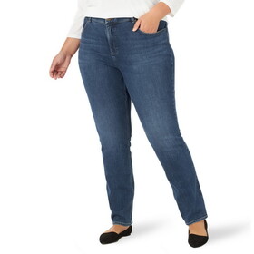 Lee 103188258 Ultra Lux Comfort Slim Straight Leg Jean - Mid Rise - Celestial