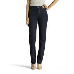 Lee 103404894 Missy Relaxed Fit Instantly Slims Straight Leg Jean - High Rise - Heritage