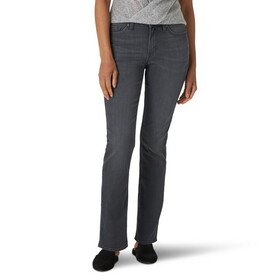 Lee 103522006 Regular Fit Straight Leg Jean - Mid Rise - Grey