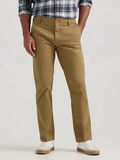 Lee 104273516 Extreme Motion Flat Front Pant - Regular Straight - Bronze