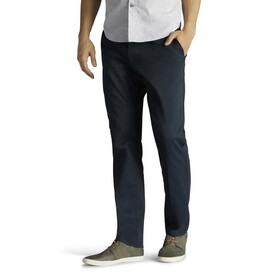 Lee 104274540 Extreme Comfort-Flat Front Twill Pant- Slim Fit - Navy