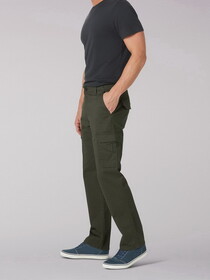 Lee 104277115 Extreme Motion Twill Cargo Pant - Regular Straight - Frontier Olive