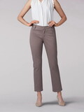 Lee 10463121U Petite Relaxed Fit Straight Leg Pant - Mid Rise - Falcon