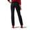 Lee 104637501 Missy Wrinkle Free Relaxed Fit Straight Leg Pant - Mid Rise - Black