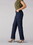 Lee 104637547 Missy Wrinkle Free Relaxed Fit Straight Leg Pant - Mid Rise - Imperial Blue