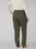 Lee 104852534 Wrinkle Free Relaxed Fit Straight Leg Pant - Frontier Olive