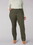 Lee 104852534 Wrinkle Free Relaxed Fit Straight Leg Pant - Frontier Olive