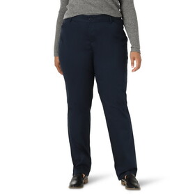 Lee 104852547 Wrinkle Free Relaxed Fit Straight Leg Pant - Imperial Blue