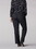 Lee 104855101 Plus Regular Fit Flex Motion Trouser Pant - Black