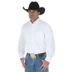 Wrangler 1071135CH Painted Desert Basic Western Shirt - White