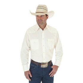 Wrangler 1075226TN Sport Western Snap Shirt - Tan
