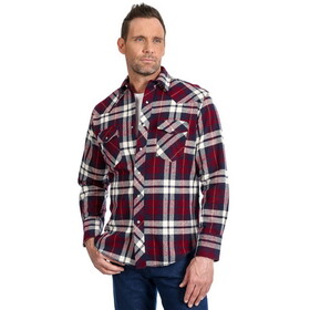 Wrangler 1075273AA Brushed Flannel Plaid - ROTATING ASSORTMENT - Assorted