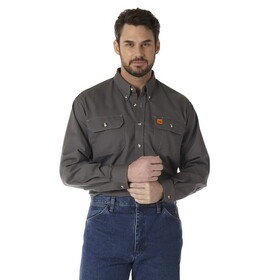 Wrangler FR Flame Resistant Long Sleeve Work Shirt