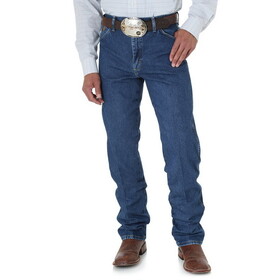 Wrangler 10H3MGSHD George Strait Cowboy Cut Original Fit - Heavyweight Stone Denim