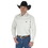 Wrangler 10MS71319 Mens Authentic Cowboy Cut Work Shirt - Stone