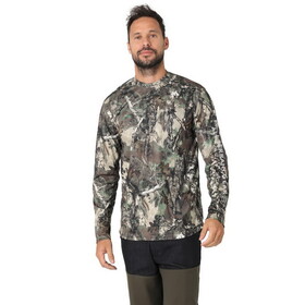 Wrangler 112322911 ATG -x- Long Sleeve Performance Sun Shirt - Camo