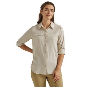 Wrangler ATG -x- Womens Mixed Material Shirt