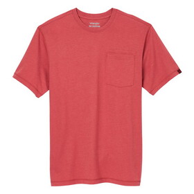 Wrangler 112343556 Riggs Workwear Pocket Performance T-Shirt - Mineral Red