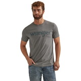 Wrangler 112344123 Year-Round Short Sleeve T-Shirt - Regular Fit - Graphite Heather