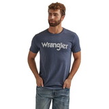Wrangler 112344136 Year-Round Short Sleeve T-Shirt - Regular Fit - Navy Heather