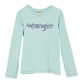 Wrangler 112344170 Girls Shirt - Light Blue