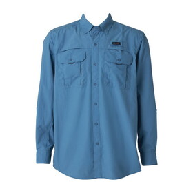 Wrangler 112346437 ATG -x- Angler Shirt - Coronet Blue