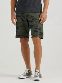 Lee 112346699 Extreme Motion Swope Cargo Short - Green Granite