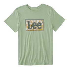 Lee 112347021 Short Sleeve Graphic T-Shirt - Regular Fit - Reseda Heather