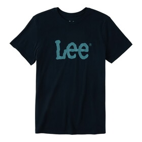 Lee 112347030 Short Sleeve Graphic T-Shirt - Regular Fit - Jet Black